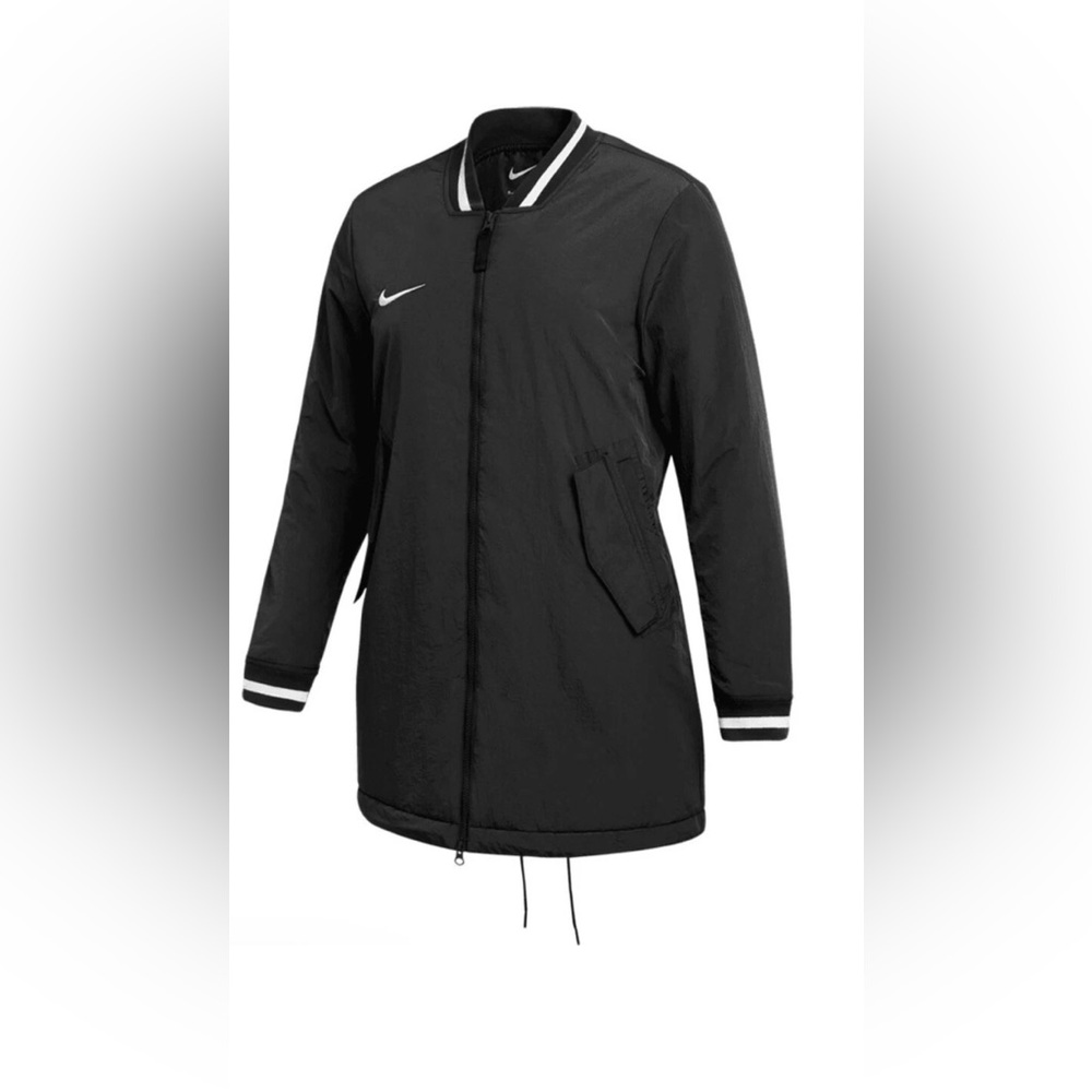 Nike Stock Dugout Repel Insulated Full Zip Women’s Black Jacket NWT